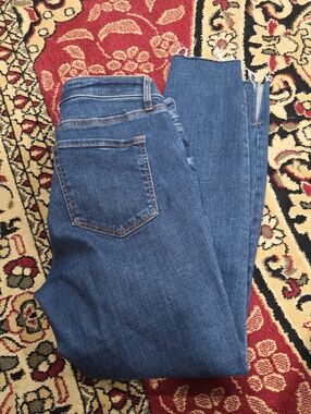 LOFT Women's Dark Blue Skinny Jeans